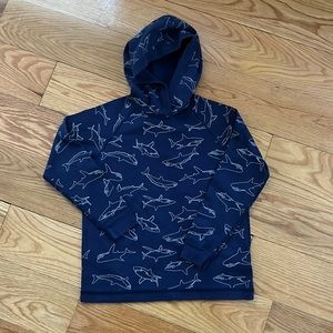 Hanna Andersson Size 8 Shark Hoodie